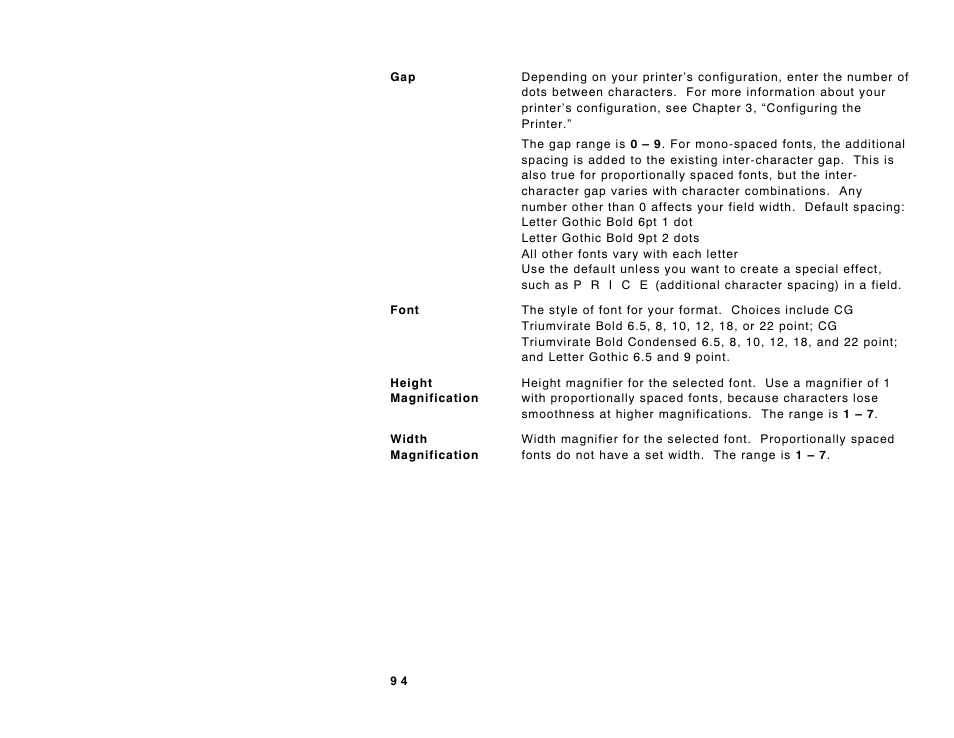 Paxar Monarch DOS-based Pathfinder Ultra System 6035 User Manual | Page 106 / 210