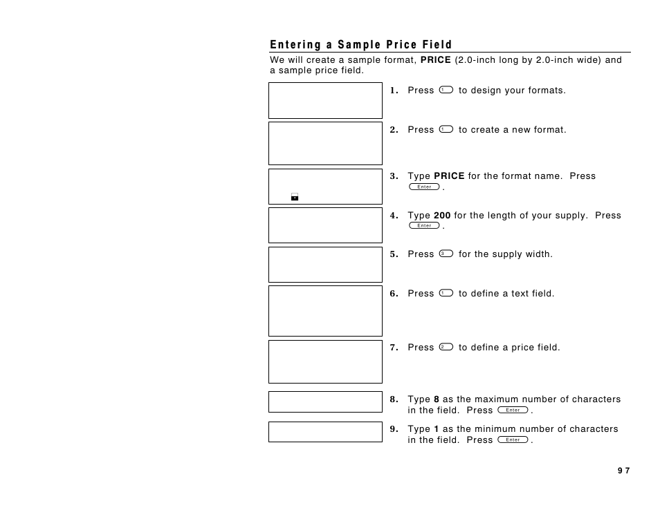 Paxar Monarch DOS-based Pathfinder Ultra System 6035 User Manual | Page 109 / 210