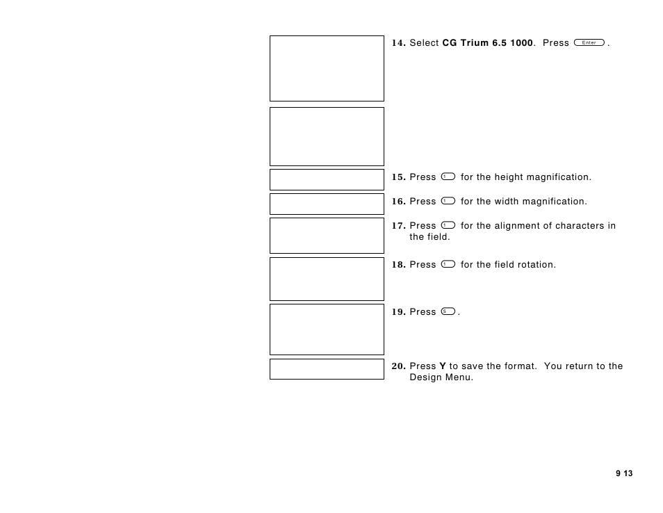 Paxar Monarch DOS-based Pathfinder Ultra System 6035 User Manual | Page 115 / 210