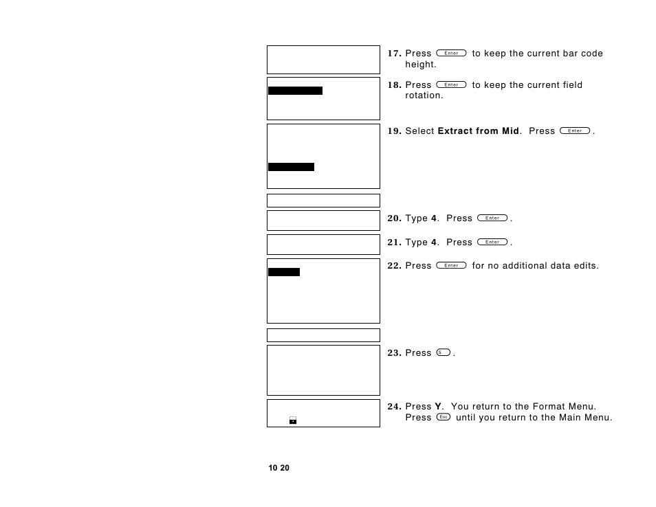 Paxar Monarch DOS-based Pathfinder Ultra System 6035 User Manual | Page 136 / 210