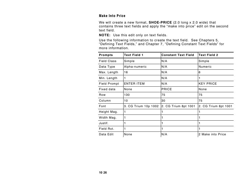 Paxar Monarch DOS-based Pathfinder Ultra System 6035 User Manual | Page 142 / 210