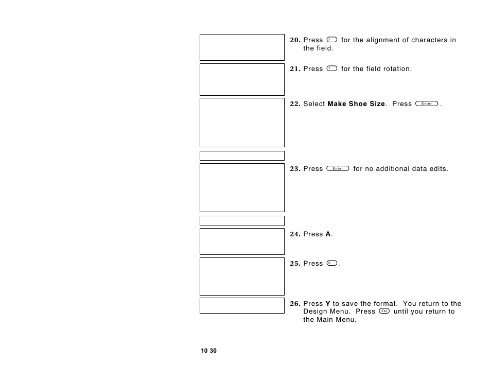 Paxar Monarch DOS-based Pathfinder Ultra System 6035 User Manual | Page 146 / 210