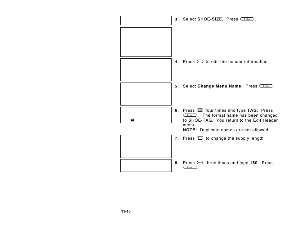 Paxar Monarch DOS-based Pathfinder Ultra System 6035 User Manual | Page 158 / 210
