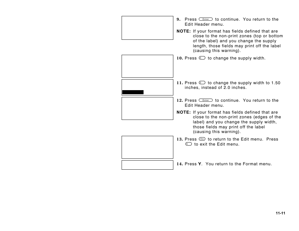 Paxar Monarch DOS-based Pathfinder Ultra System 6035 User Manual | Page 159 / 210