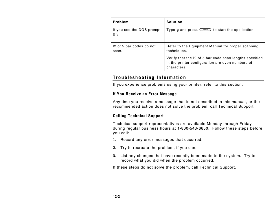 Paxar Monarch DOS-based Pathfinder Ultra System 6035 User Manual | Page 164 / 210