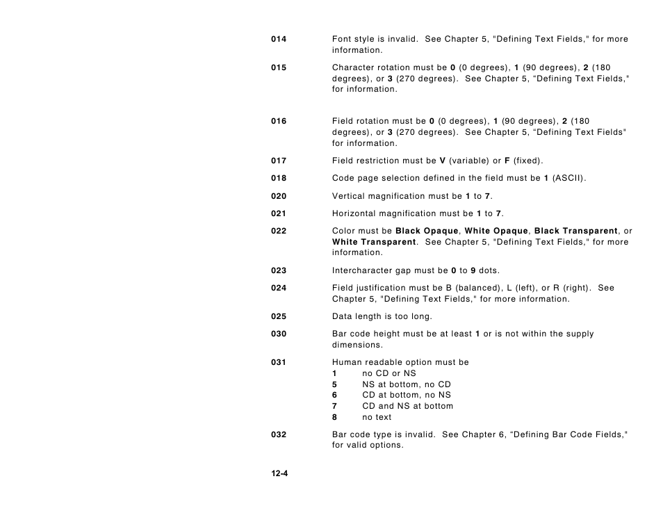 Paxar Monarch DOS-based Pathfinder Ultra System 6035 User Manual | Page 166 / 210