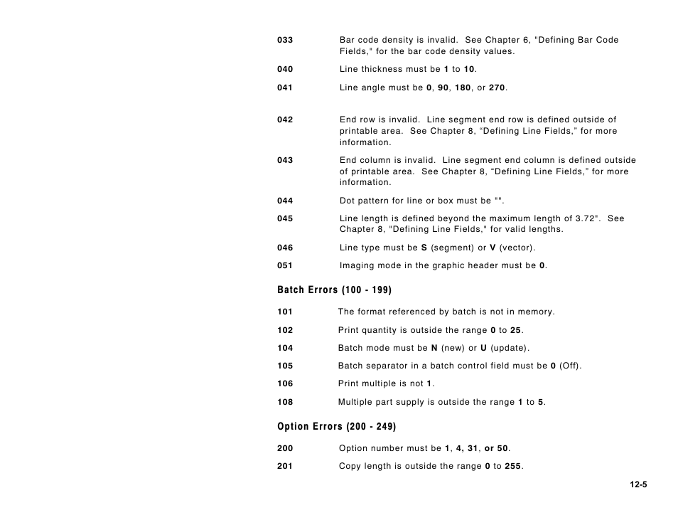 Paxar Monarch DOS-based Pathfinder Ultra System 6035 User Manual | Page 167 / 210