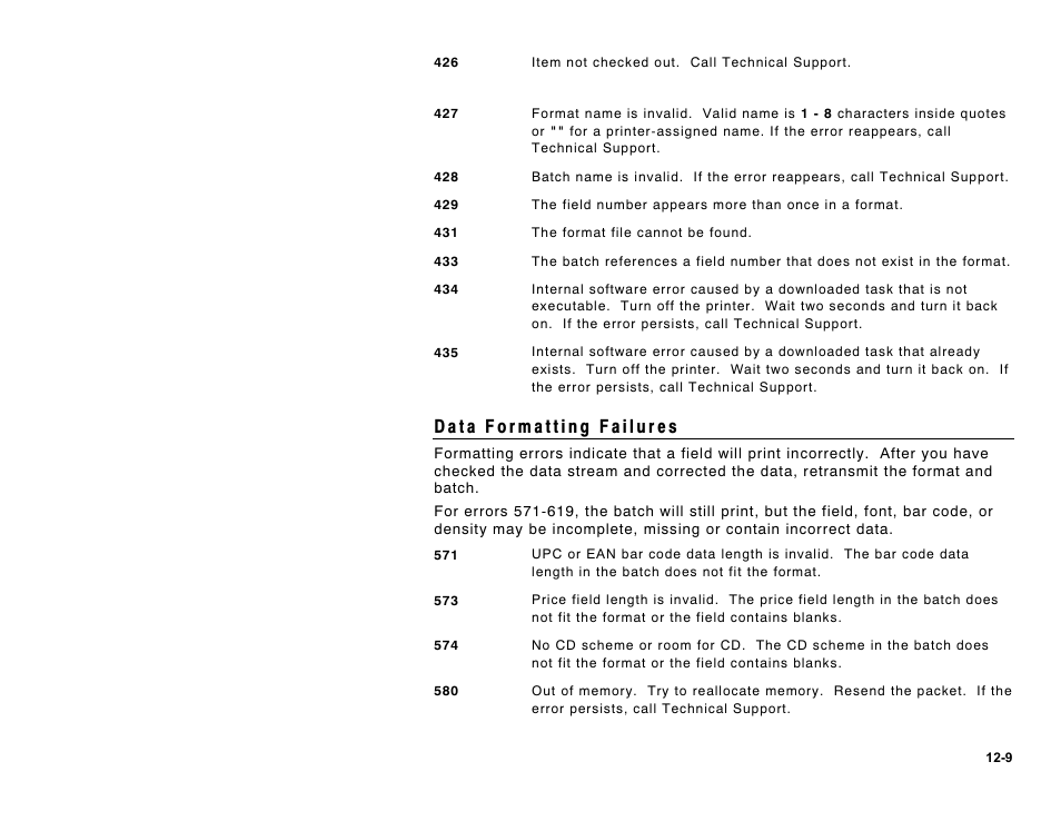 Paxar Monarch DOS-based Pathfinder Ultra System 6035 User Manual | Page 171 / 210