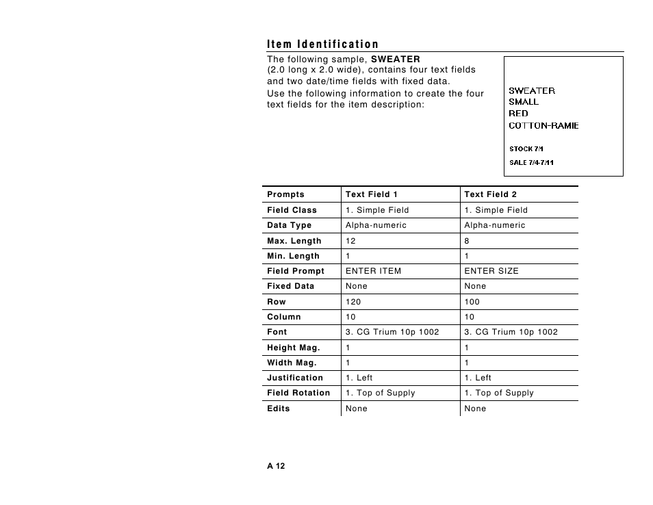 Paxar Monarch DOS-based Pathfinder Ultra System 6035 User Manual | Page 186 / 210