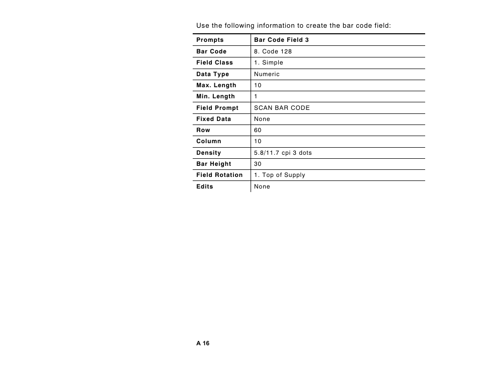 Paxar Monarch DOS-based Pathfinder Ultra System 6035 User Manual | Page 190 / 210