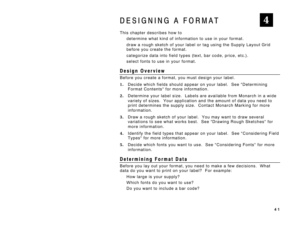 Paxar Monarch DOS-based Pathfinder Ultra System 6035 User Manual | Page 33 / 210