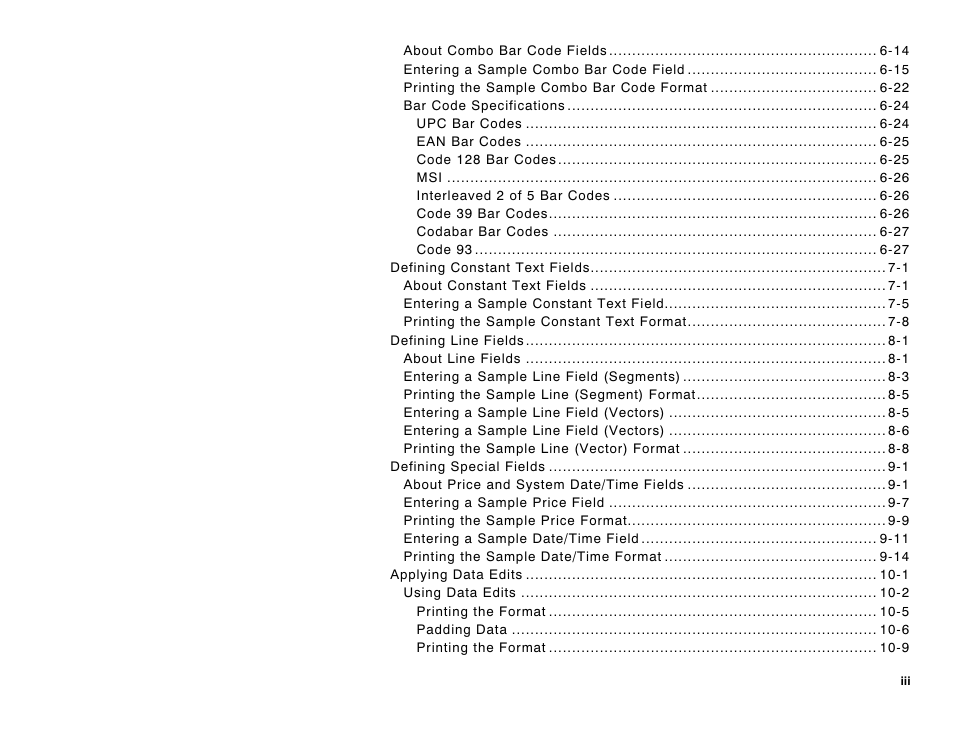 Paxar Monarch DOS-based Pathfinder Ultra System 6035 User Manual | Page 5 / 210