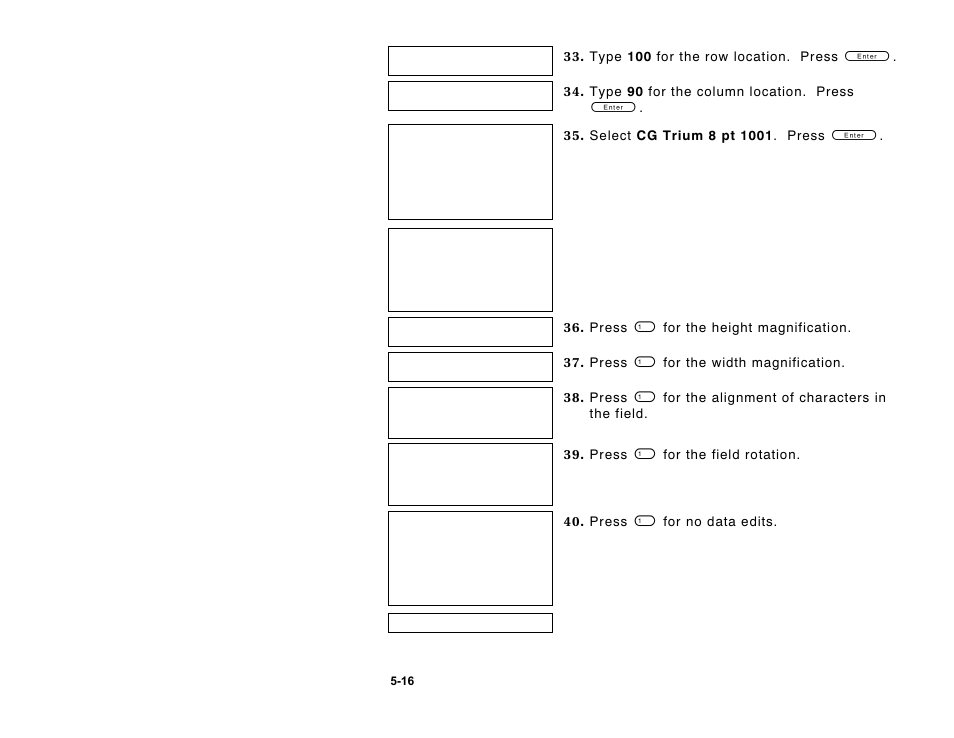 Paxar Monarch DOS-based Pathfinder Ultra System 6035 User Manual | Page 56 / 210