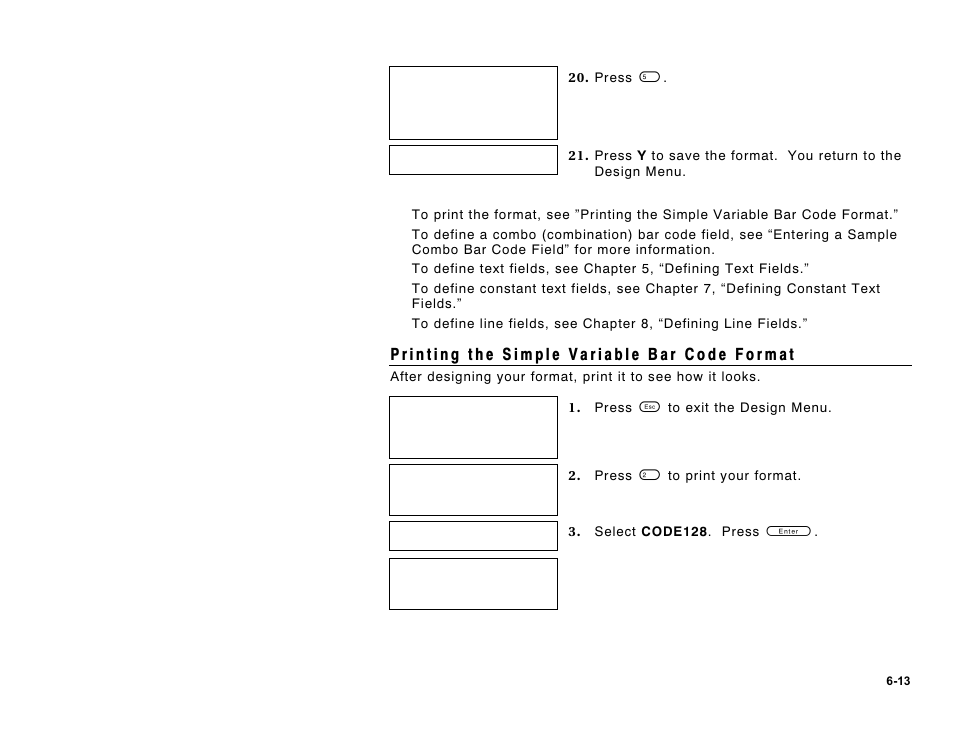 Paxar Monarch DOS-based Pathfinder Ultra System 6035 User Manual | Page 71 / 210