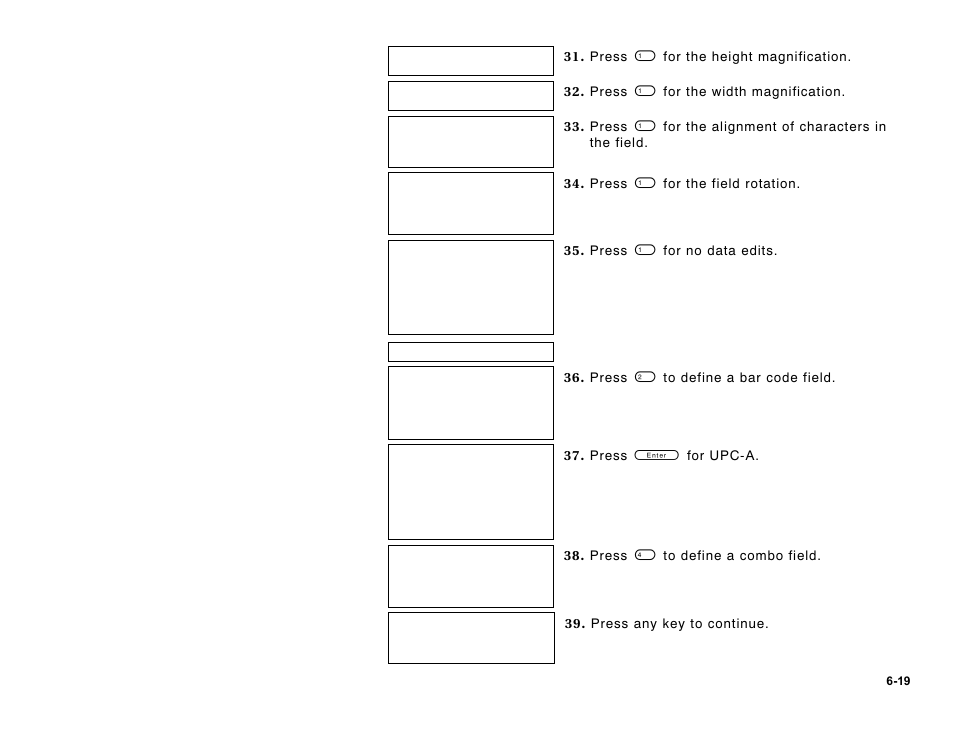 Paxar Monarch DOS-based Pathfinder Ultra System 6035 User Manual | Page 77 / 210