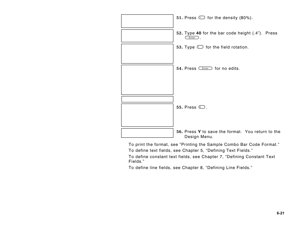 Paxar Monarch DOS-based Pathfinder Ultra System 6035 User Manual | Page 79 / 210