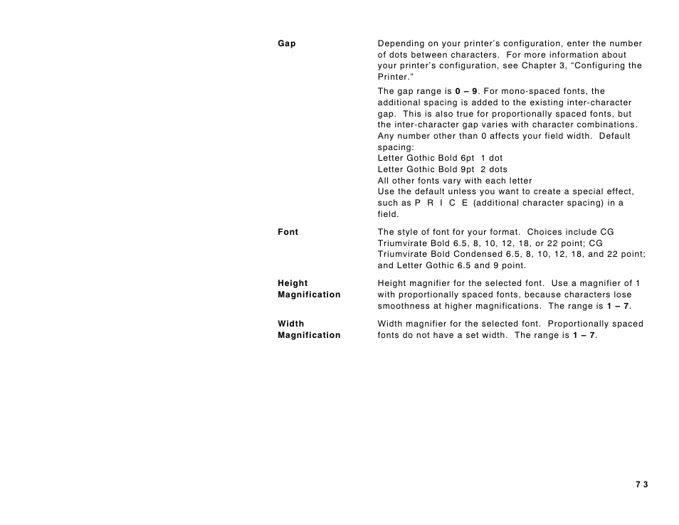 Paxar Monarch DOS-based Pathfinder Ultra System 6035 User Manual | Page 89 / 210