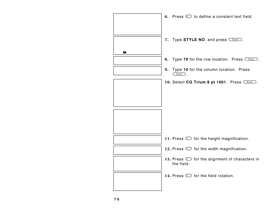 Paxar Monarch DOS-based Pathfinder Ultra System 6035 User Manual | Page 92 / 210