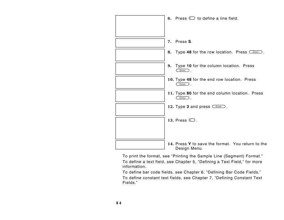 Paxar Monarch DOS-based Pathfinder Ultra System 6035 User Manual | Page 98 / 210