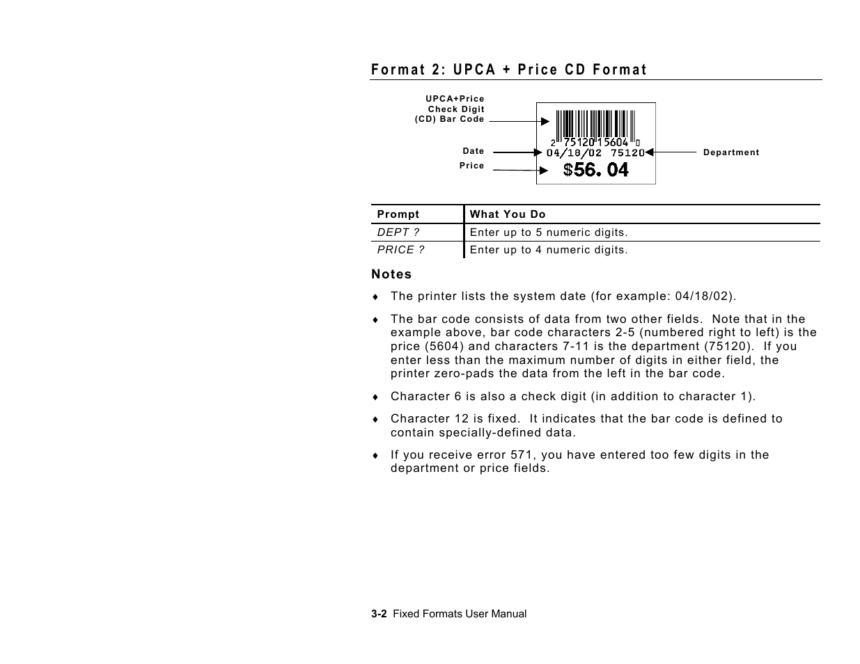 Paxar Monarch Pathfinder Ultra Silver User Manual | Page 16 / 26