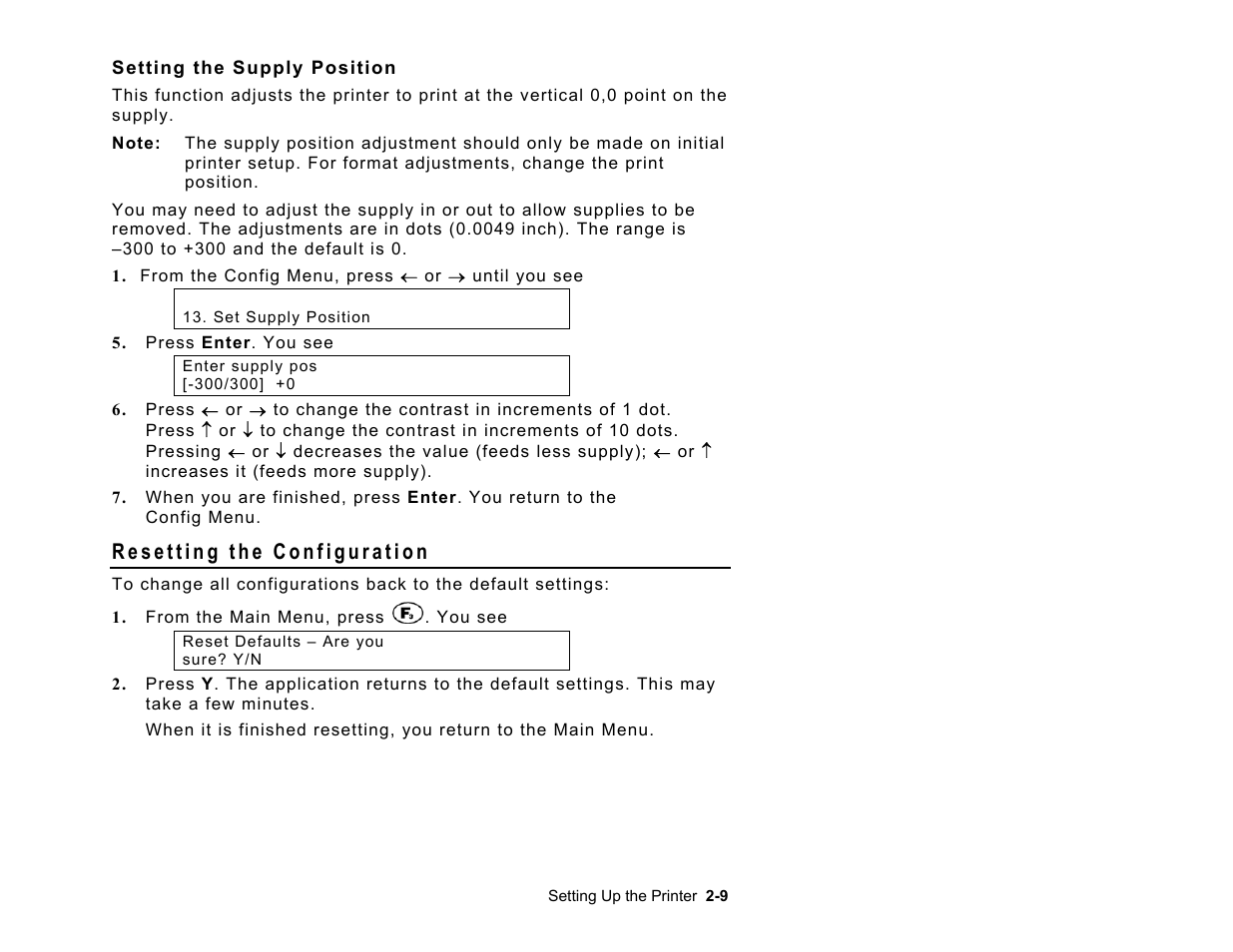 Paxar Monarch AAFES User Manual | Page 19 / 42