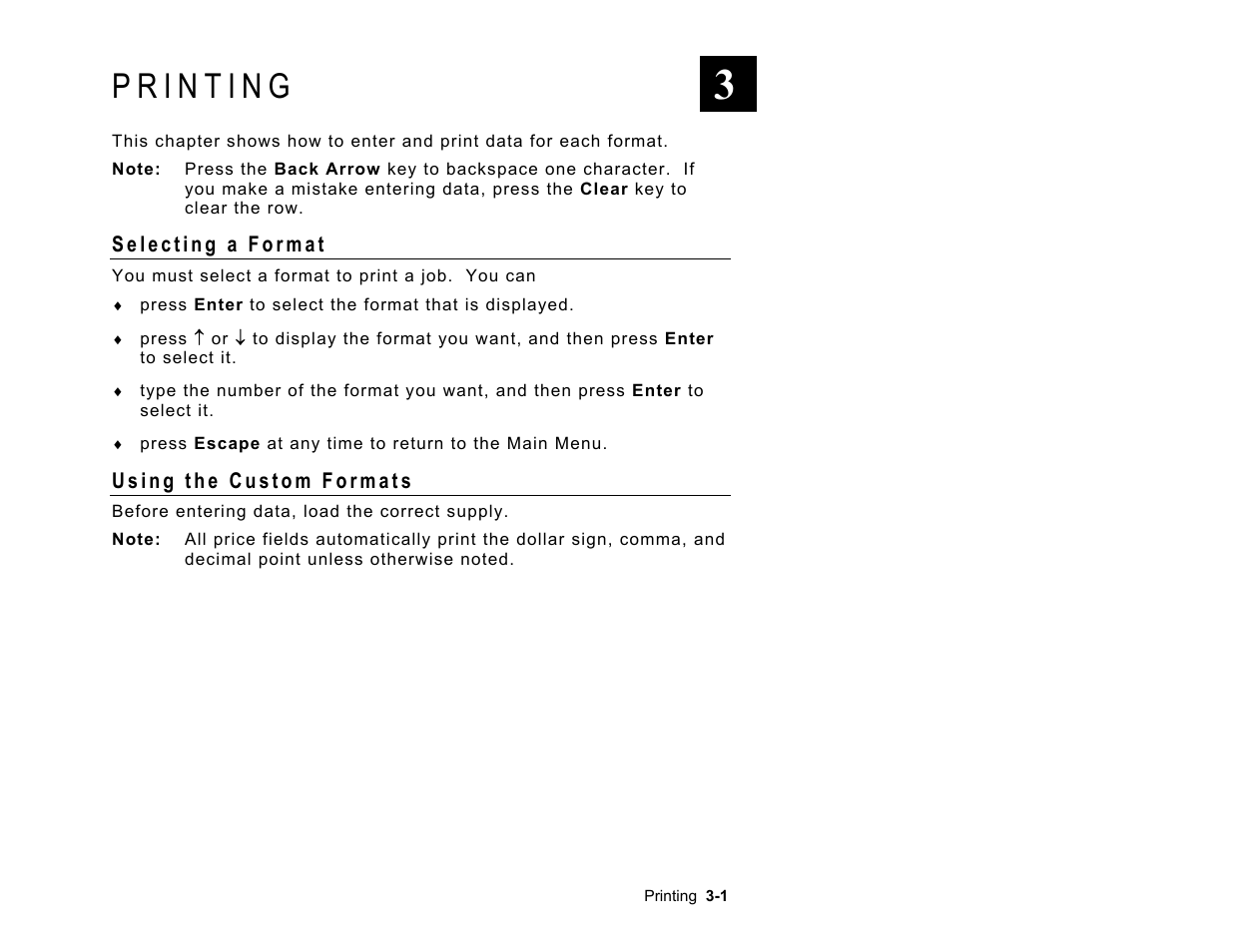 Paxar Monarch AAFES User Manual | Page 21 / 42