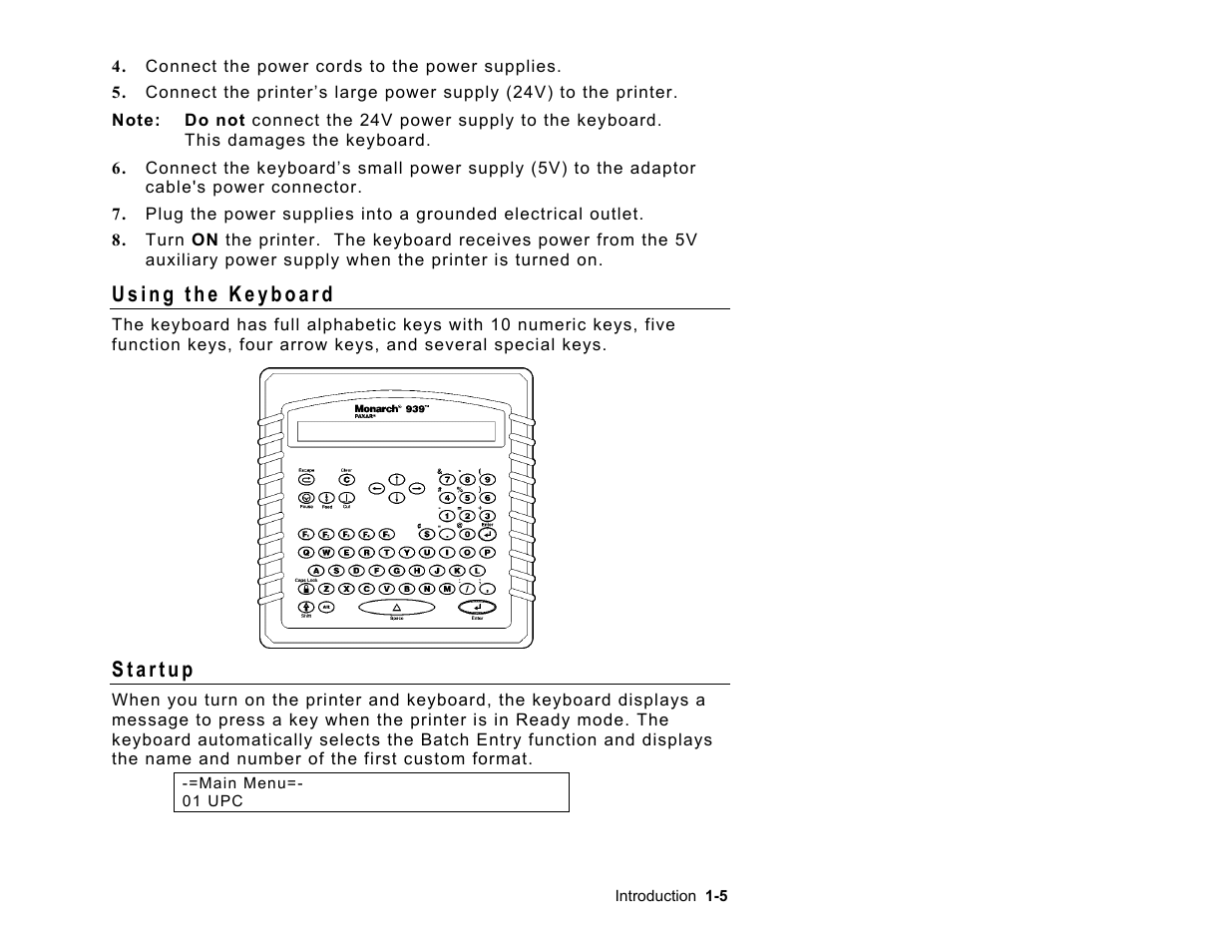 Paxar Monarch AAFES User Manual | Page 9 / 42