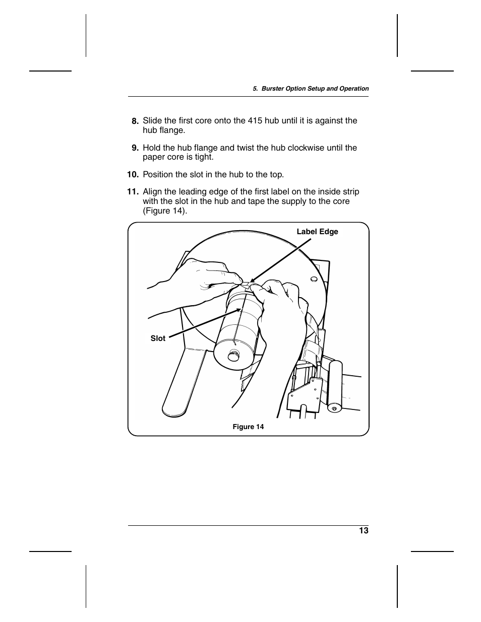 Paxar Rewind Monarch 415 User Manual | Page 17 / 28