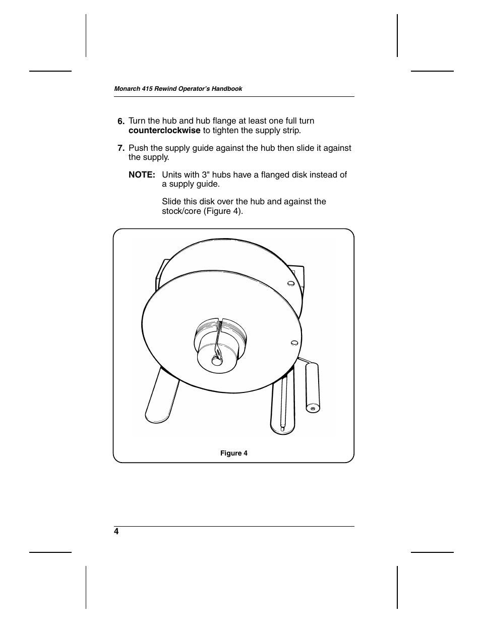 Paxar Rewind Monarch 415 User Manual | Page 8 / 28