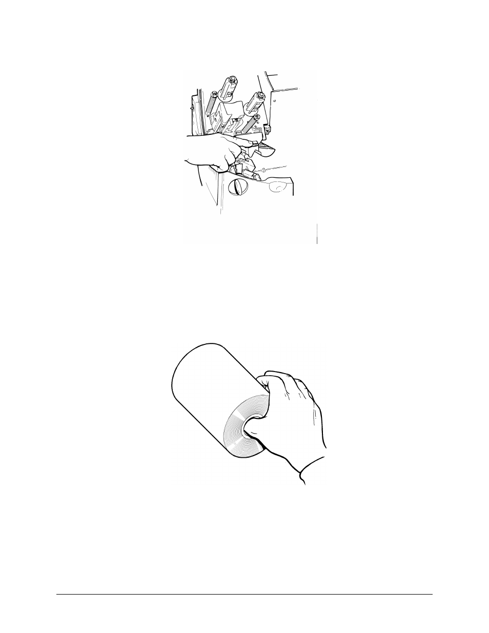 Caution | Paxar 9840CL User Manual | Page 20 / 59