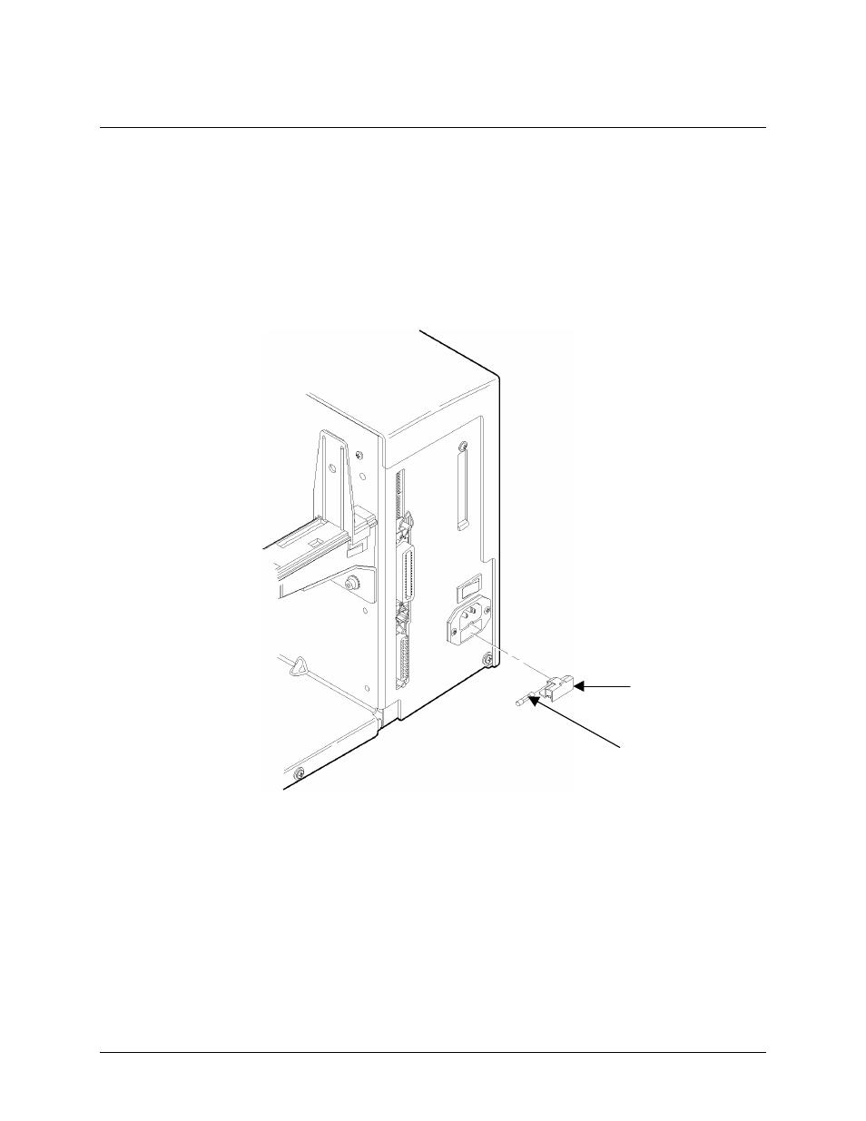 Replacing the fuse | Paxar 9840CL User Manual | Page 41 / 59