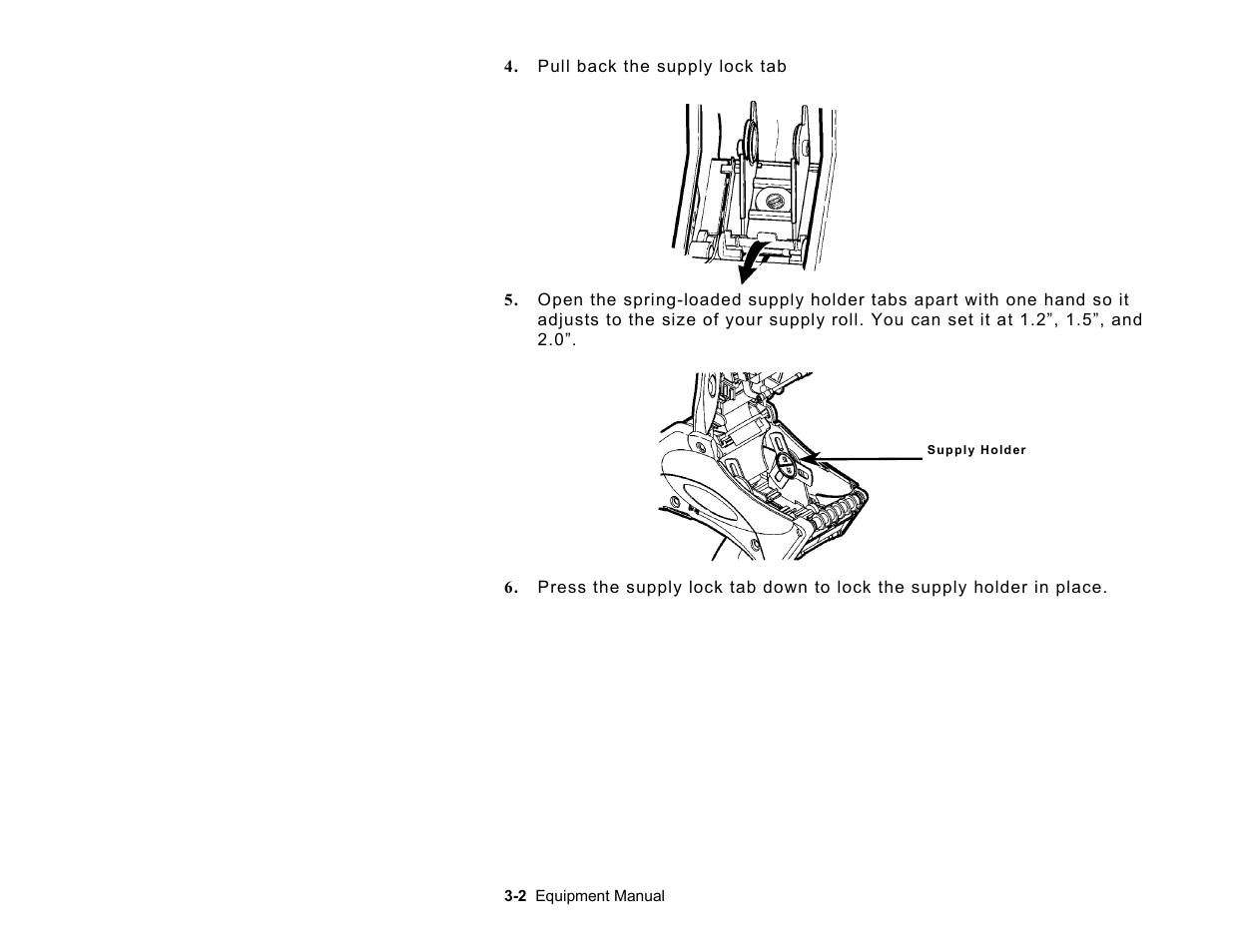 Paxar TC6032EM User Manual | Page 16 / 40