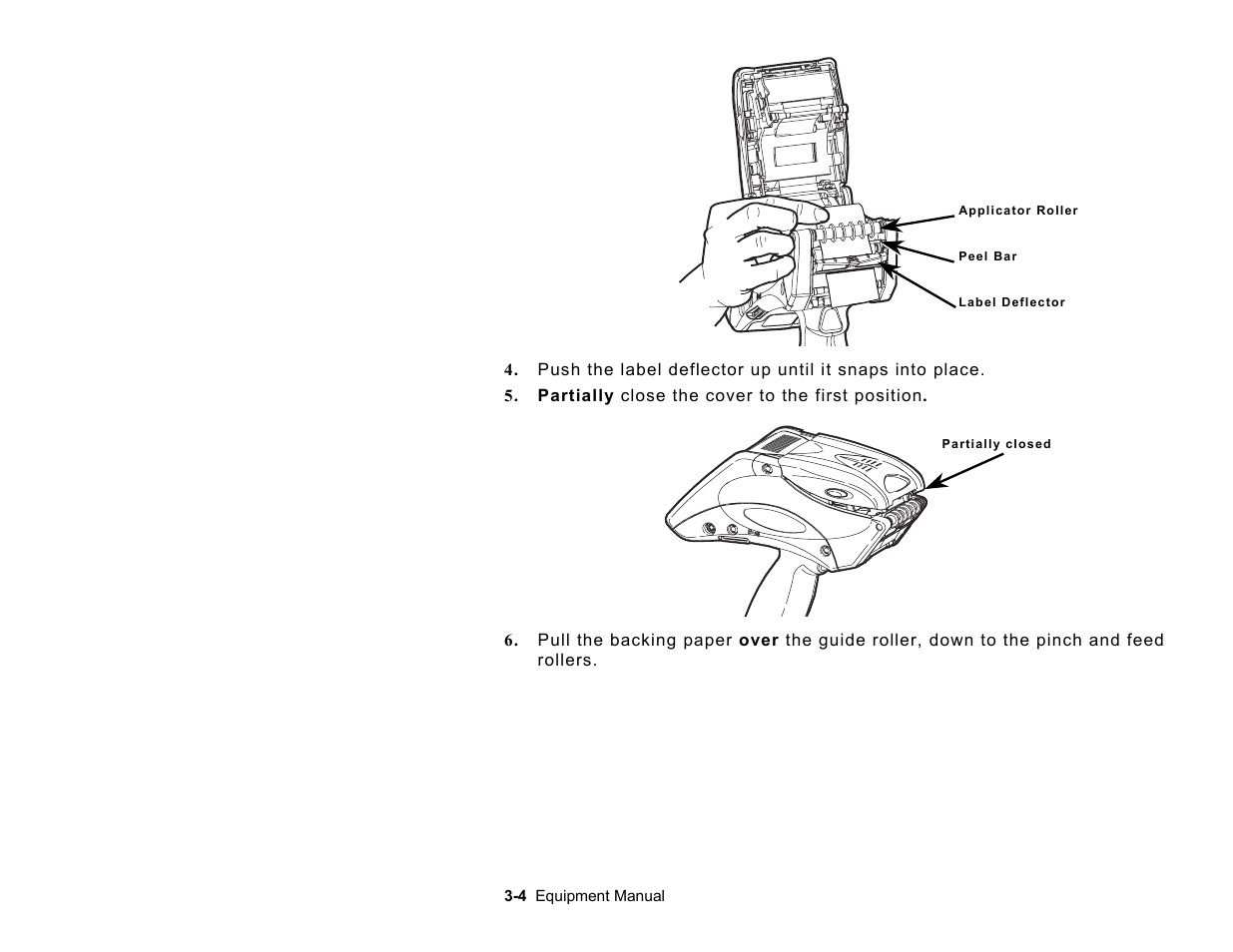 Paxar TC6032EM User Manual | Page 18 / 40