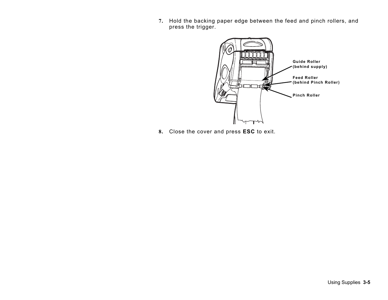 Paxar TC6032EM User Manual | Page 19 / 40