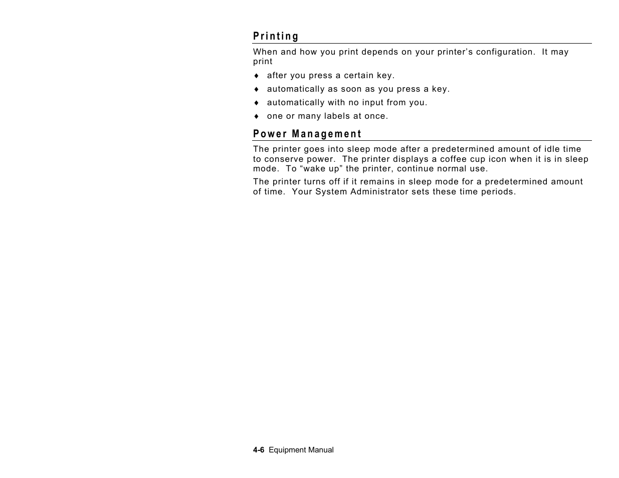 Paxar TC6032EM User Manual | Page 26 / 40