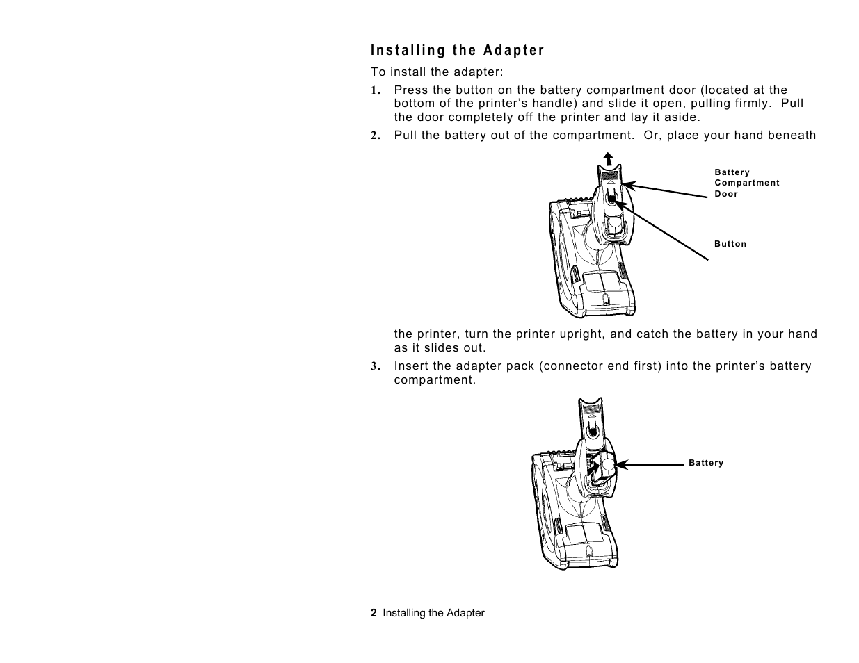 Paxar AC Adapter Monarch 6063TM User Manual | Page 2 / 4