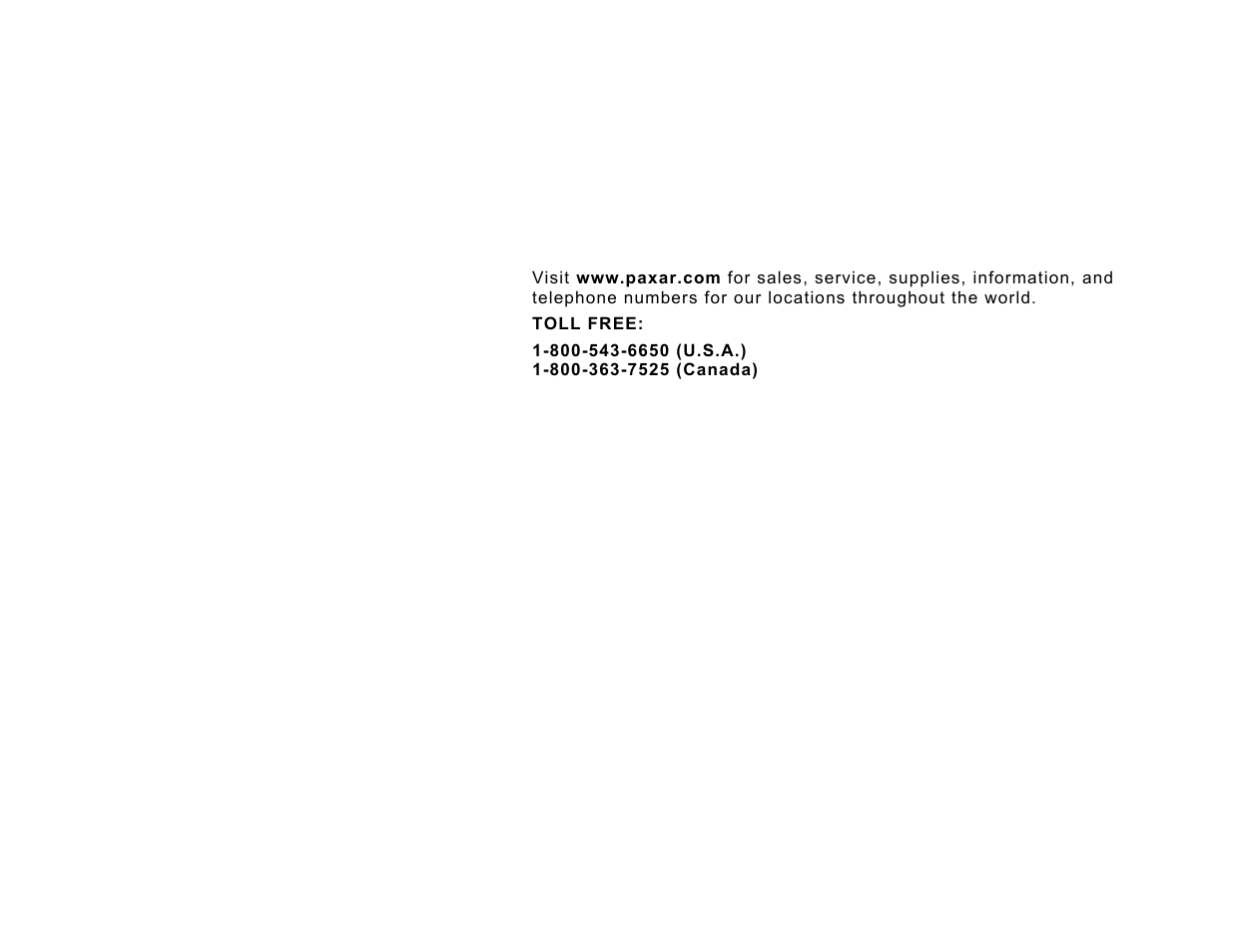 Paxar AC Adapter Monarch 6063TM User Manual | Page 4 / 4