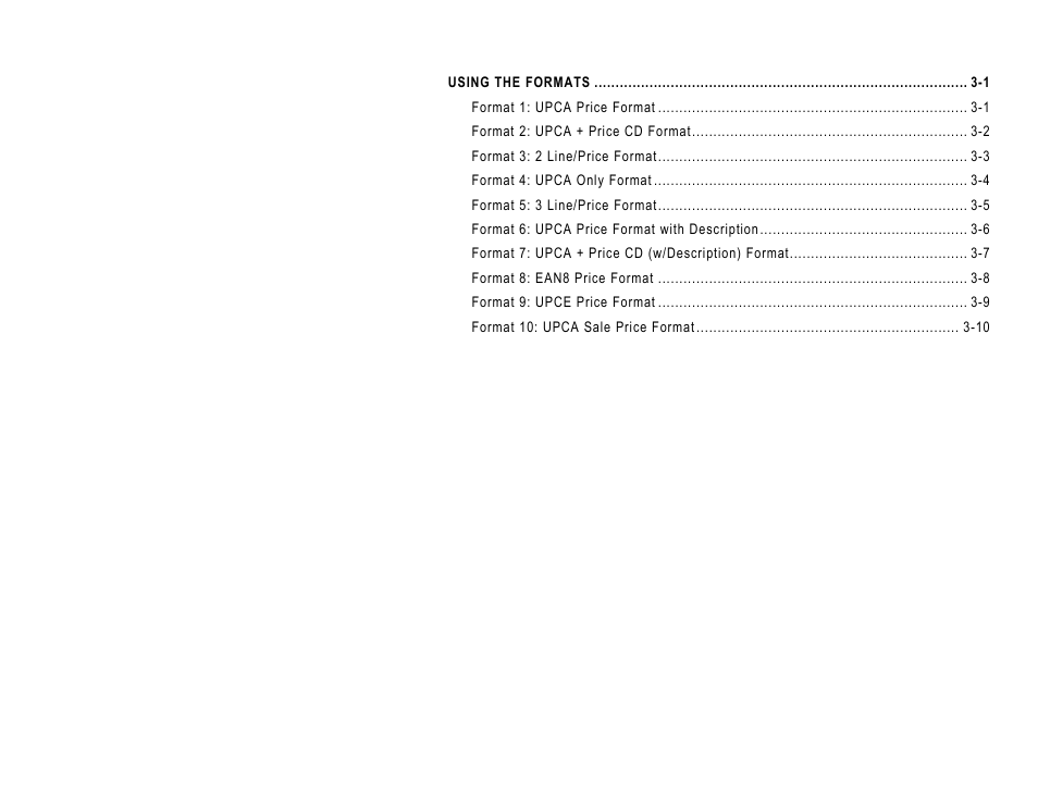 Paxar TC6032DBFFUM User Manual | Page 4 / 30