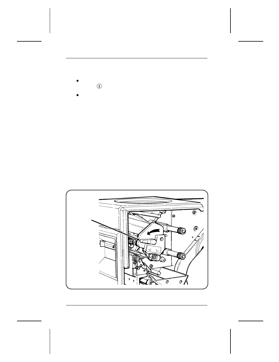 Peel mode | Paxar 9445 User Manual | Page 16 / 50