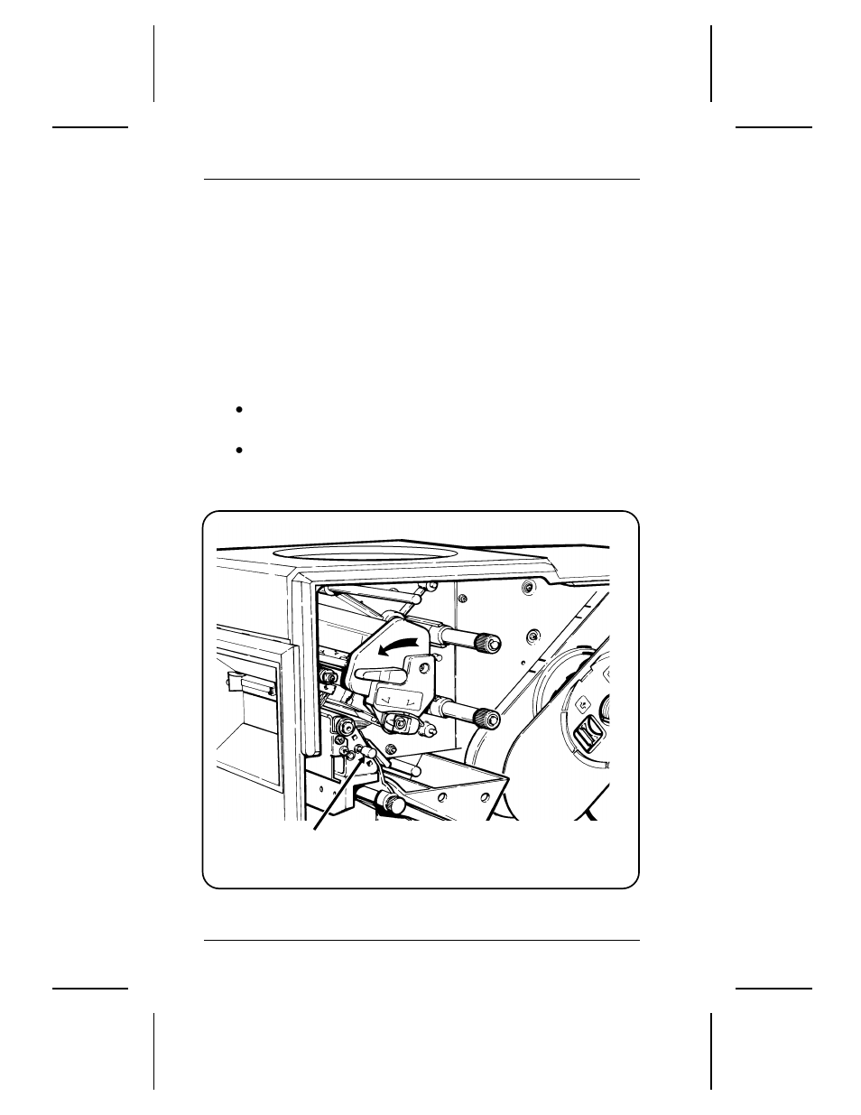 Adjusting the supply sensor | Paxar 9445 User Manual | Page 26 / 50