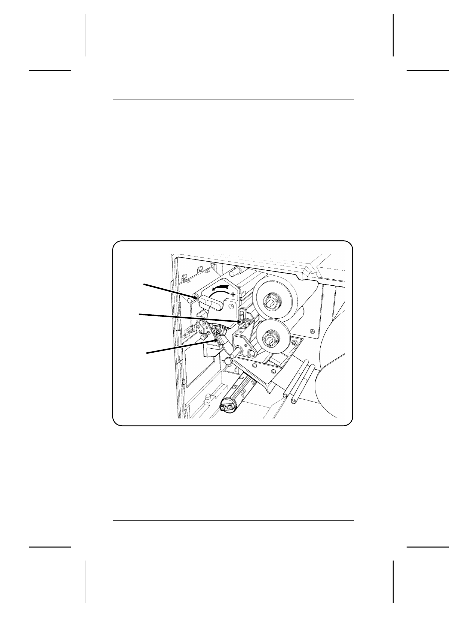 Loading a ribbon roll | Paxar 9445 User Manual | Page 30 / 50