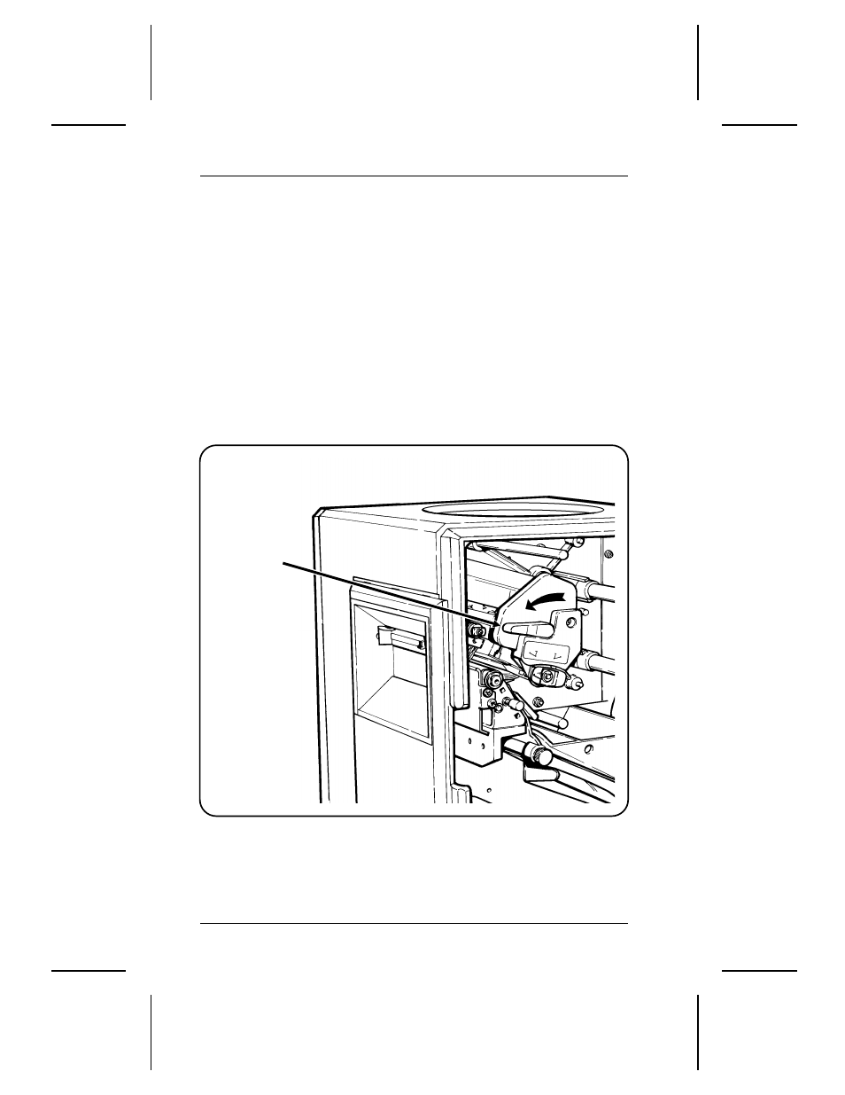 Loading a ribbon cassette | Paxar 9445 User Manual | Page 34 / 50