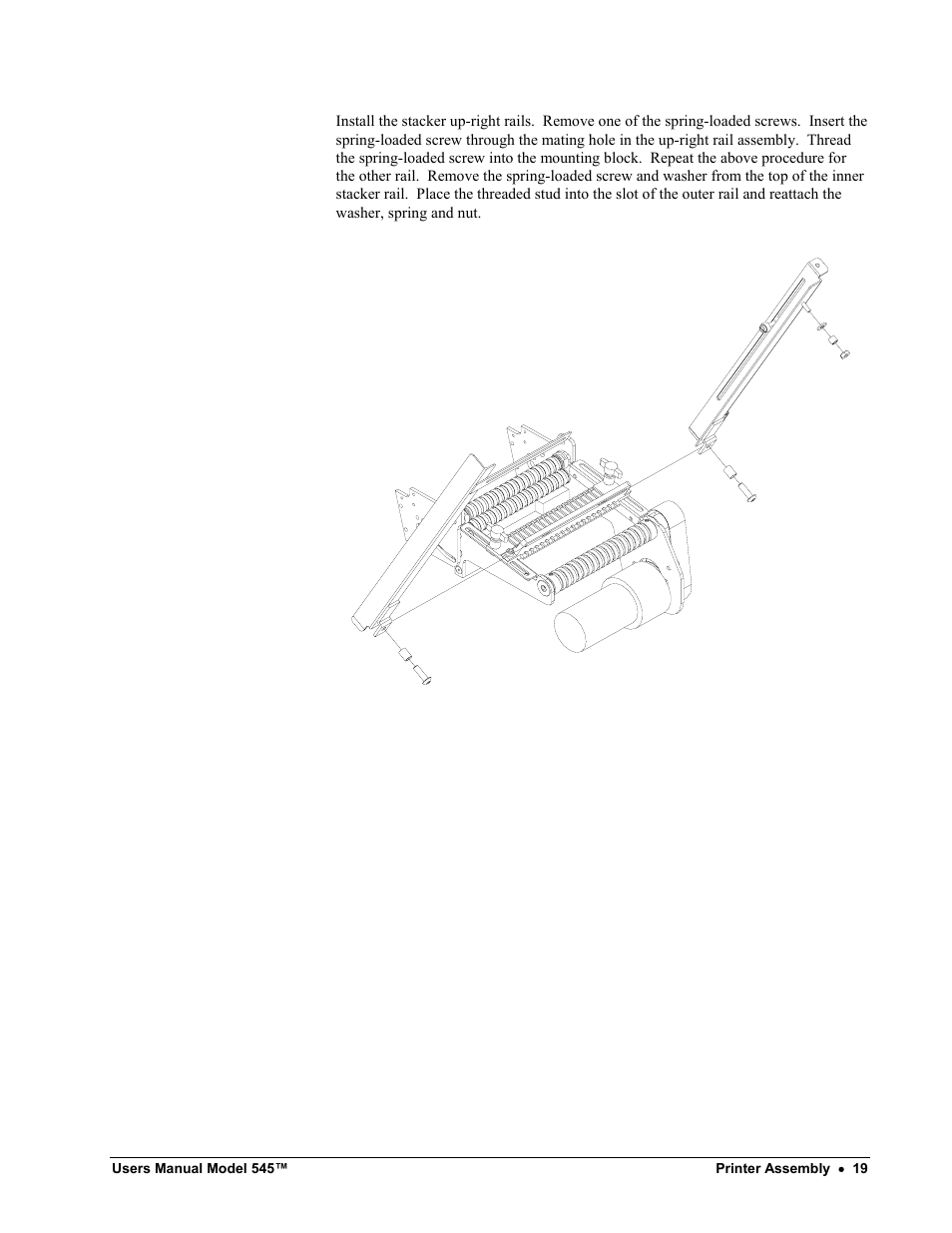 Paxar 545 User Manual | Page 21 / 121