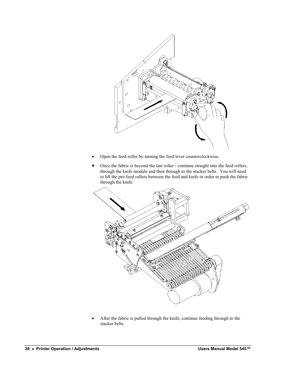 Paxar 545 User Manual | Page 30 / 121