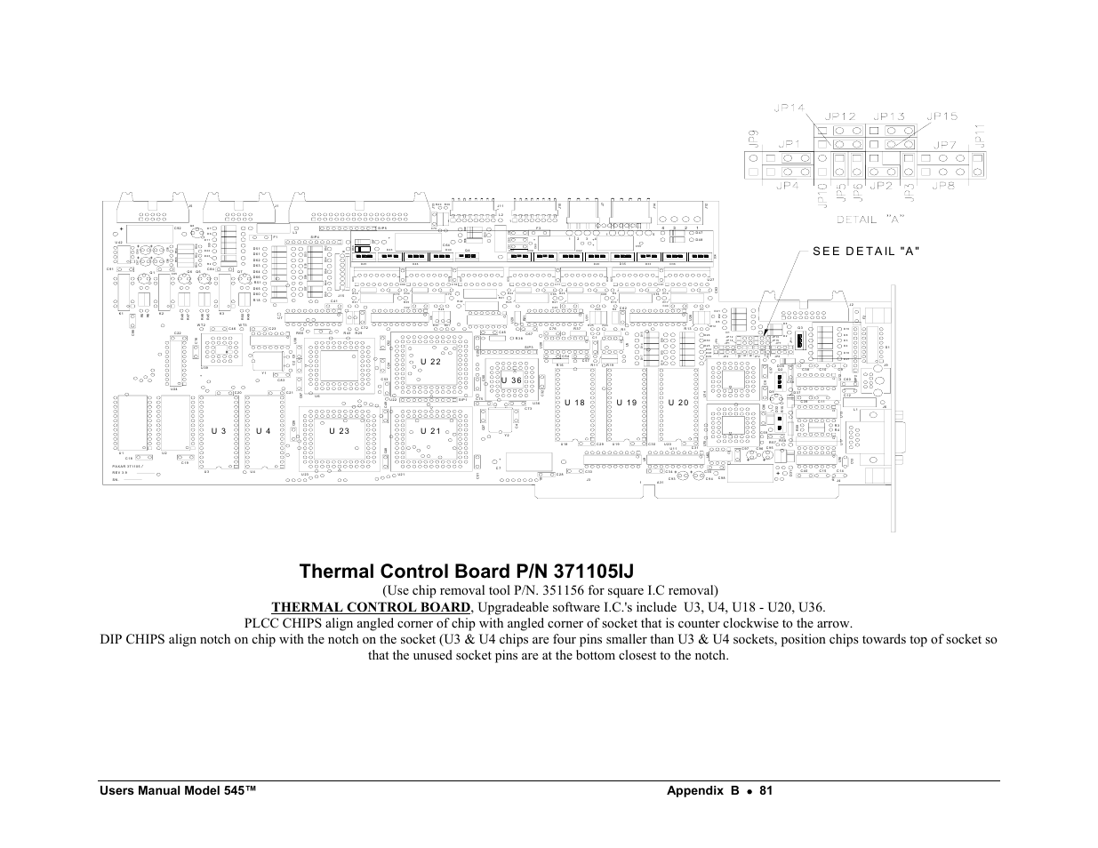 U 3 u 4, U 2 2 u 2 1, U 2 3 | U 1 8, U 3 6, U 2 0 u 1 9 | Paxar 545 User Manual | Page 83 / 121