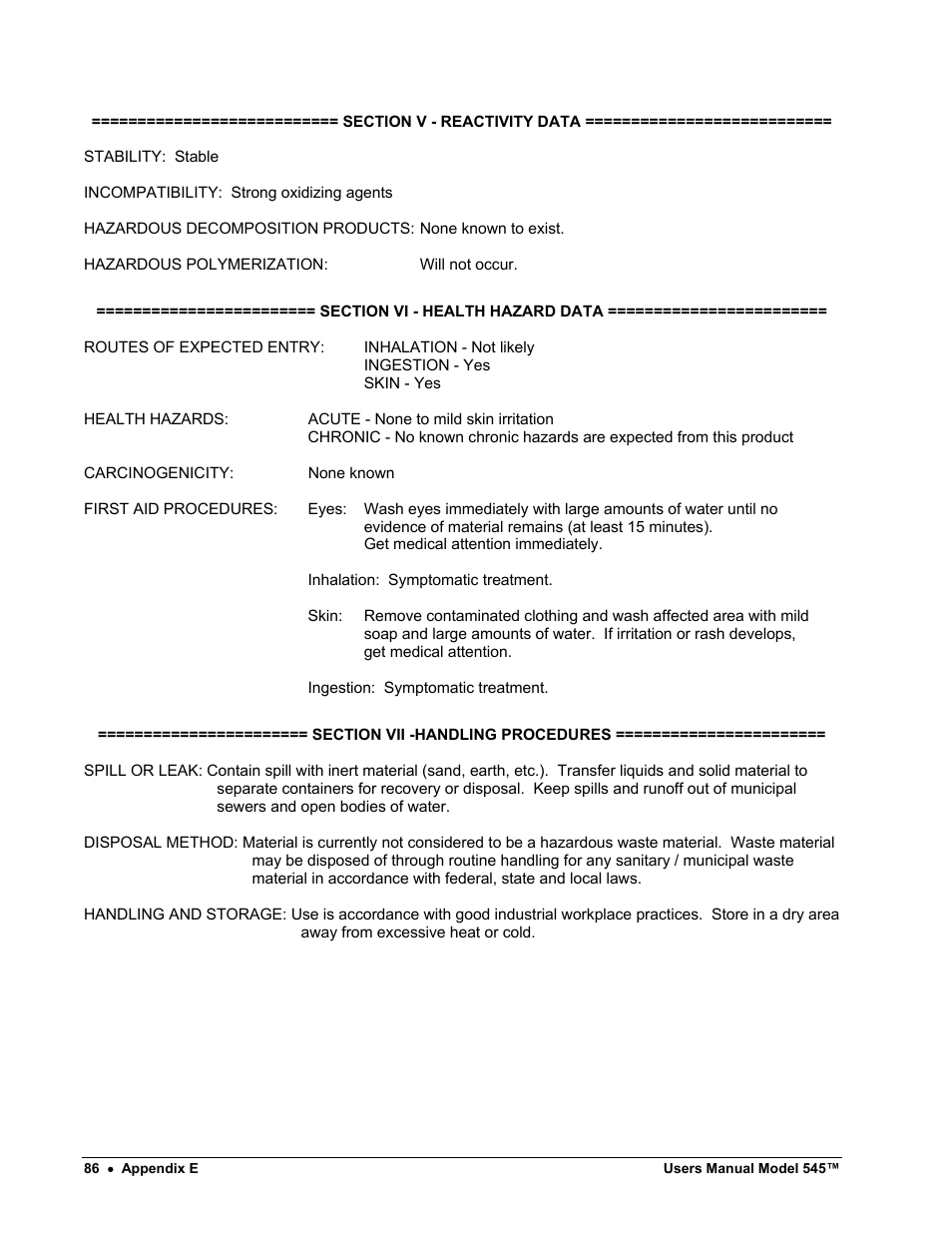 Paxar 545 User Manual | Page 88 / 121