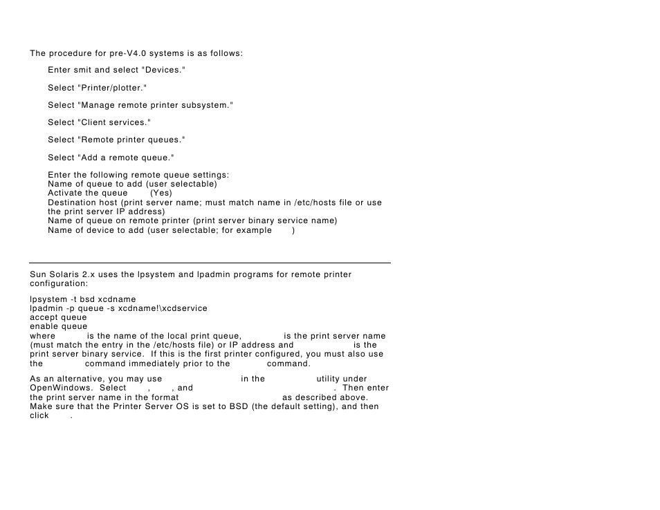 S u n | Paxar 9800 Series User Manual | Page 21 / 78