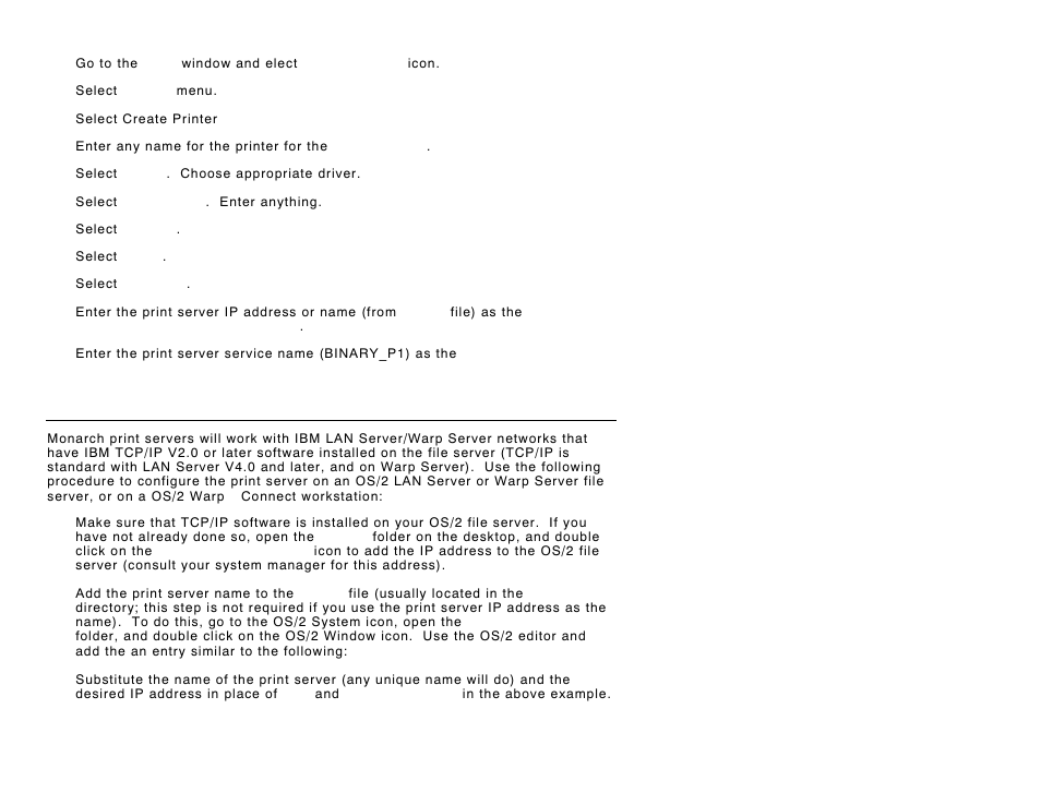 Paxar 9800 Series User Manual | Page 48 / 78