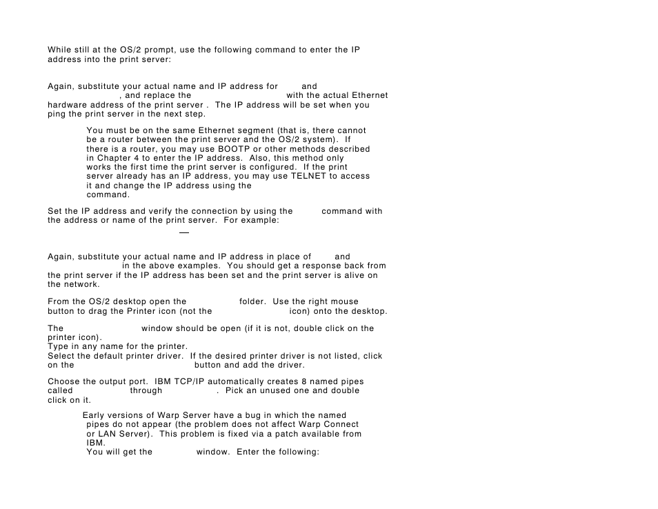 Paxar 9800 Series User Manual | Page 49 / 78