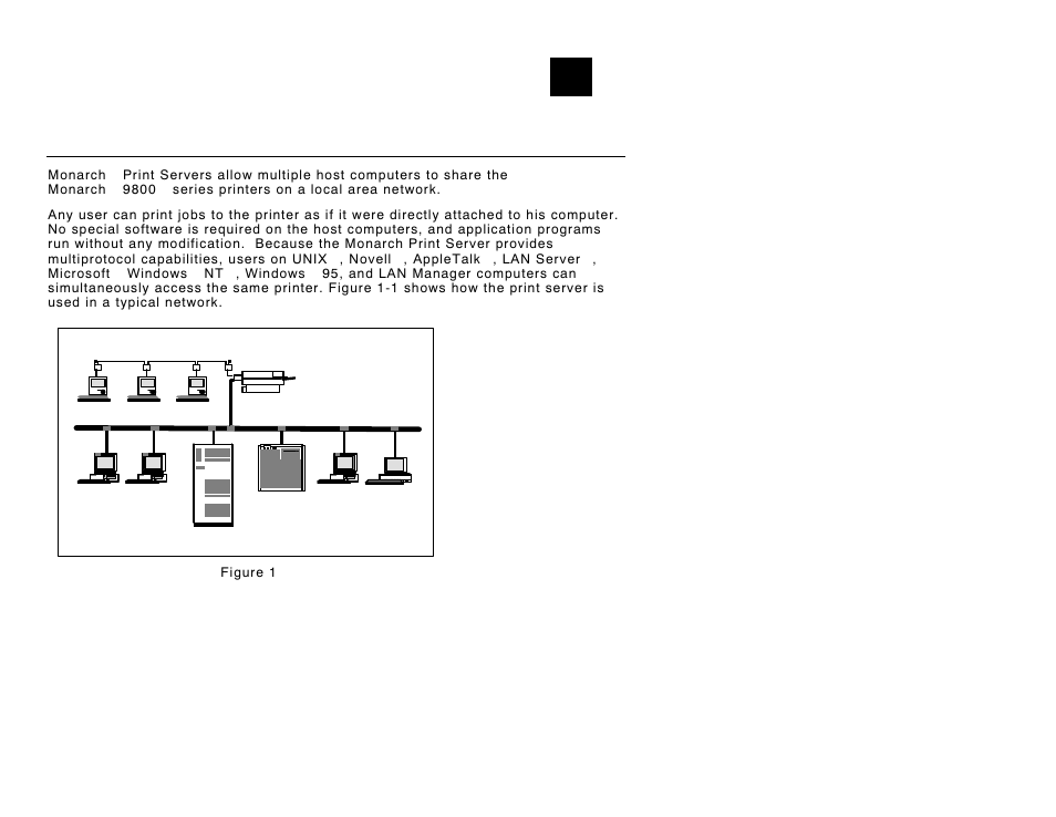 Paxar 9800 Series User Manual | Page 7 / 78